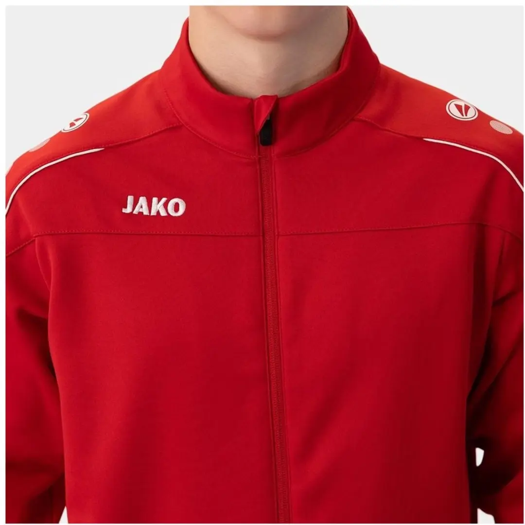 Jako Classico Vrijetijdsvest Heren - Rood L