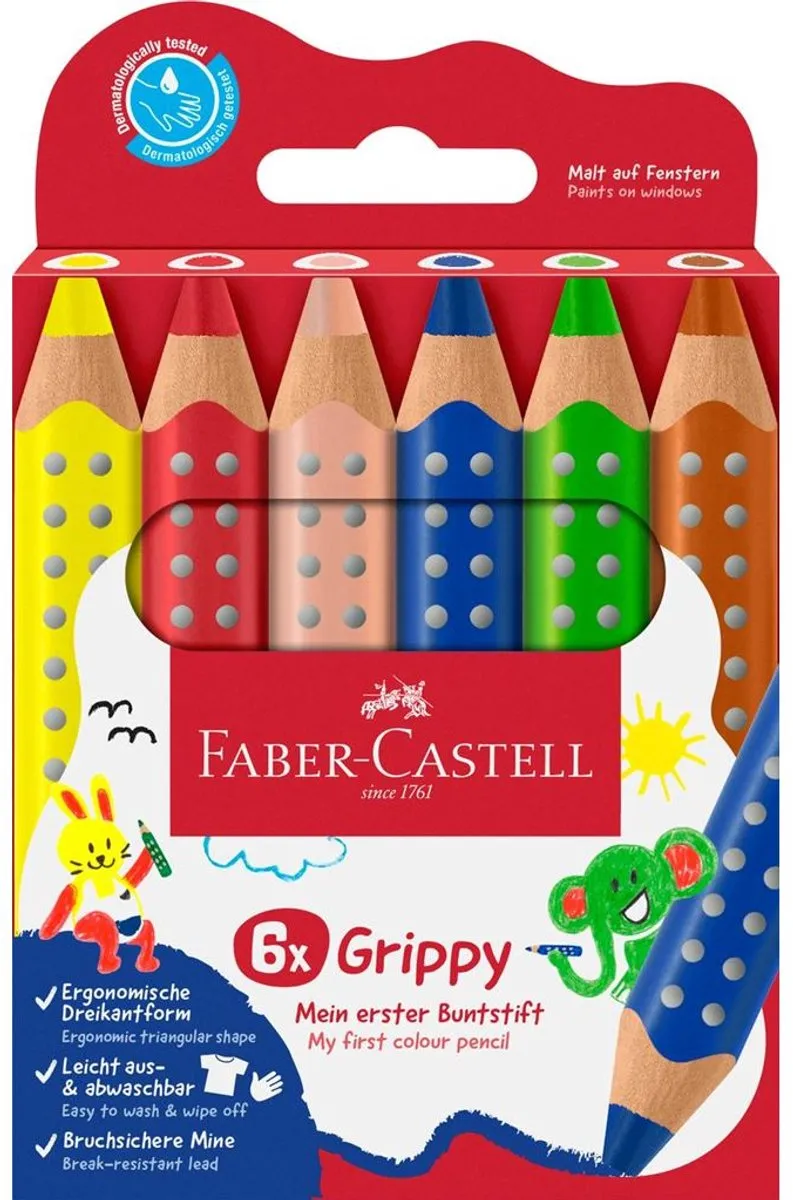 Faber-Castell Grippy XXL Kleurpotlood