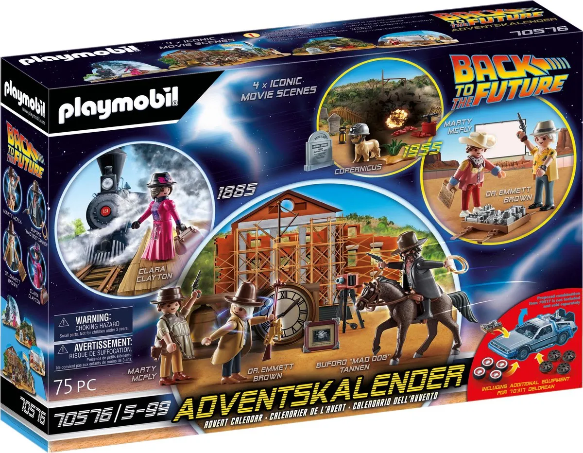 Playmobil Back to the Future Adventskalender 70576