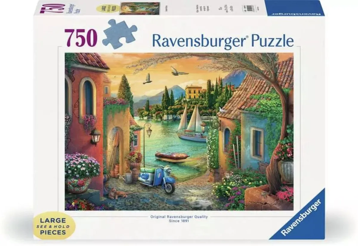 Ravensburger Europese Villa Views Puzzel 750 XL Stuks