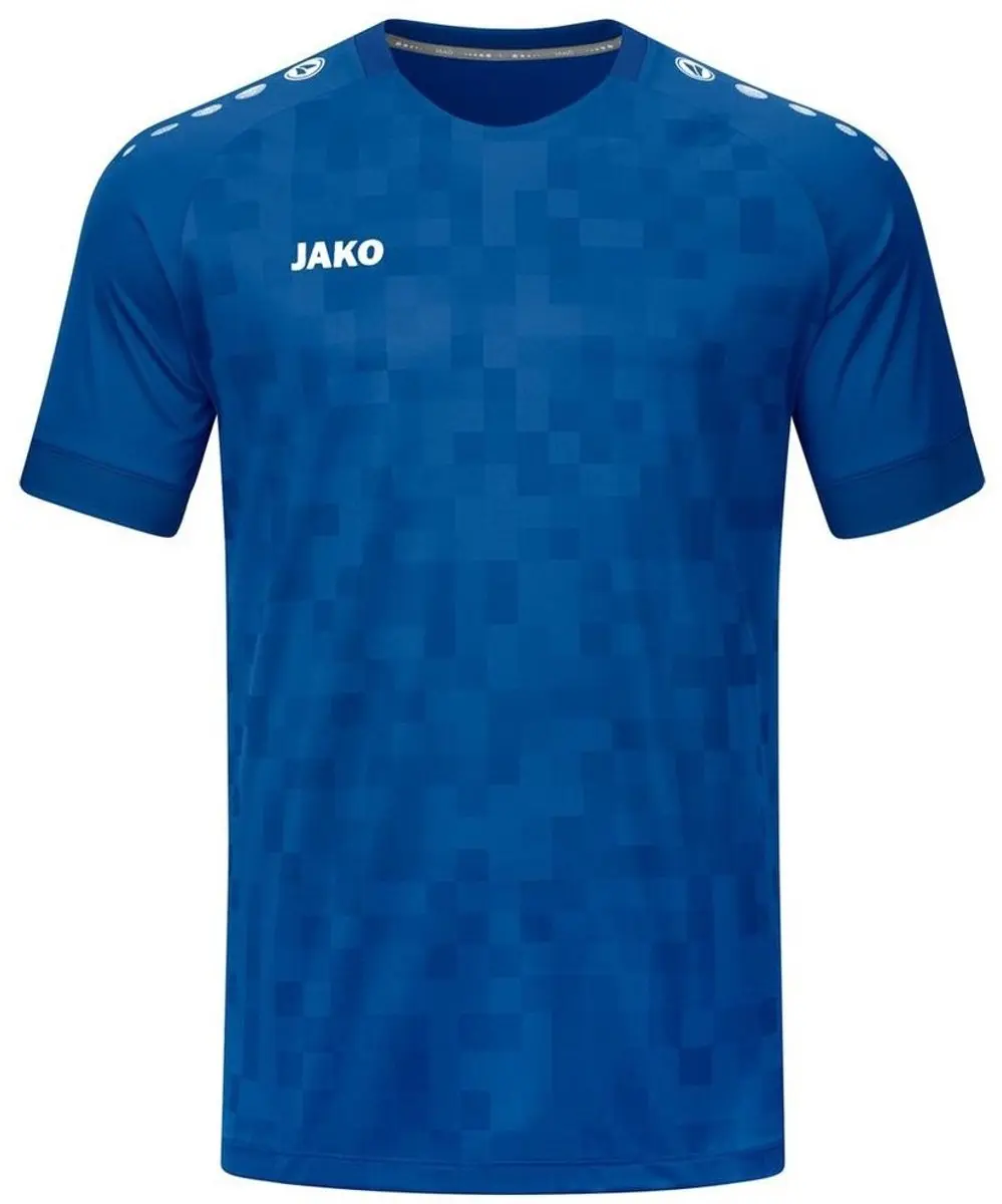 JAKO Pixel Shirt Korte Mouw Kinderen 140 - Royal - afbeelding 6 van 6