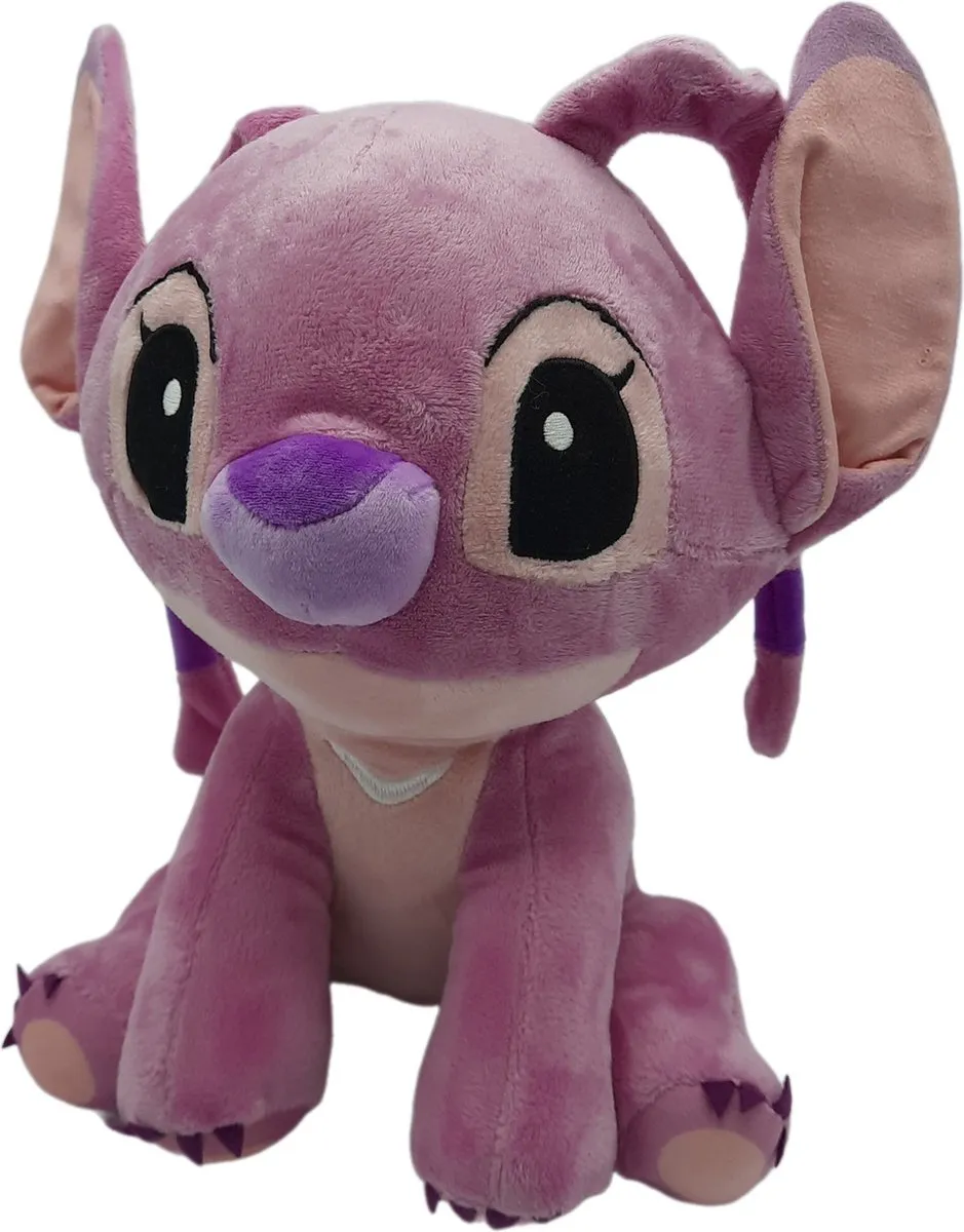 Disney Lilo & Stitch Knuffel Angel Pluche 25cm - Roze