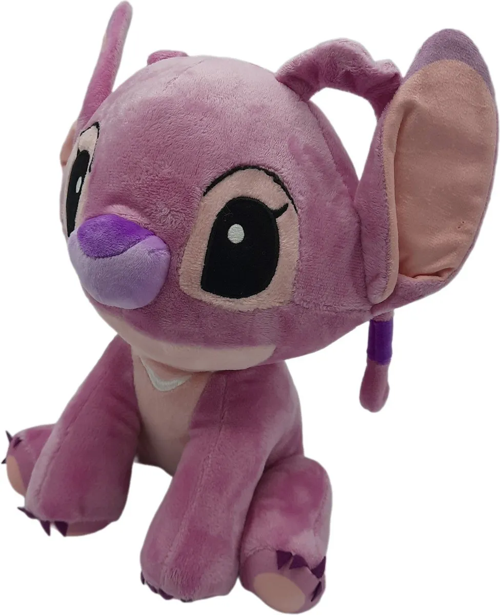 Disney Lilo & Stitch Knuffel Angel Pluche 25cm - Roze