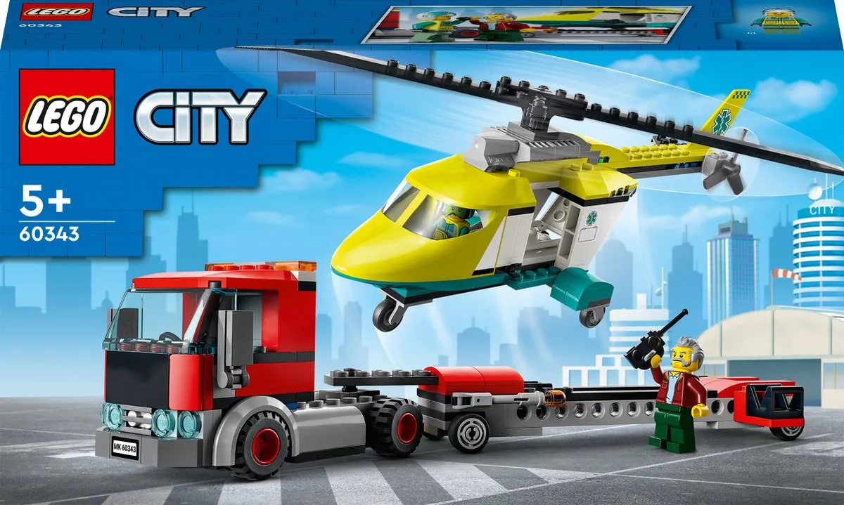 LEGO City Reddingshelikopter 60343