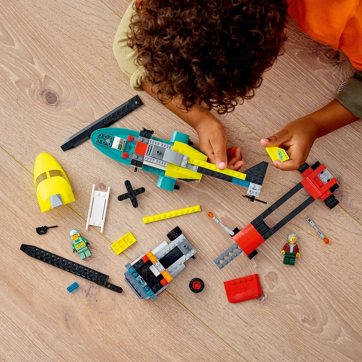 LEGO City Reddingshelikopter 60343 - 215 Stukken