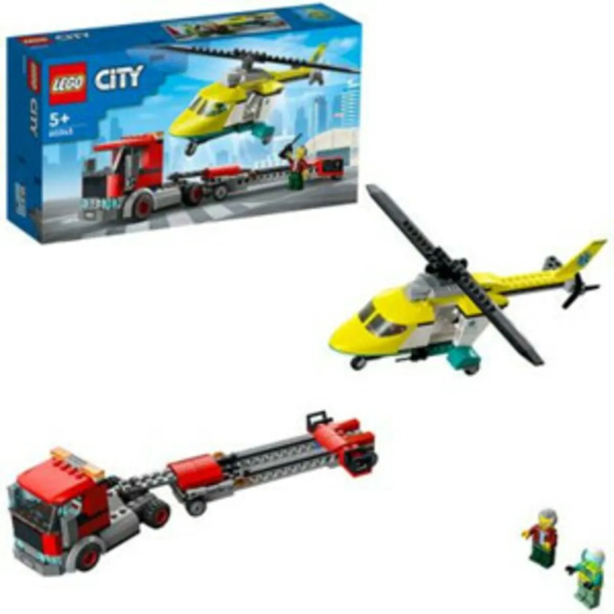 LEGO City Reddingshelikopter 60343 - 215 Stukken - afbeelding 6 van 6