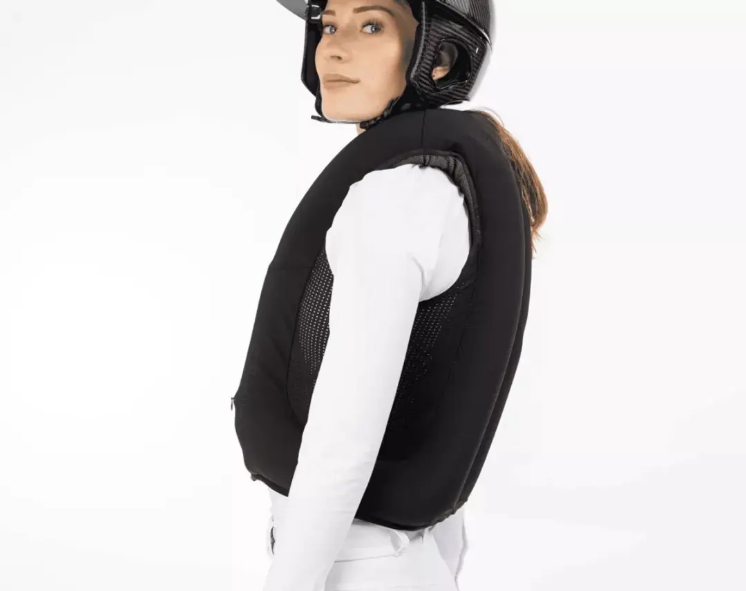 Freejump Airbag Ruitervest Navy - S
