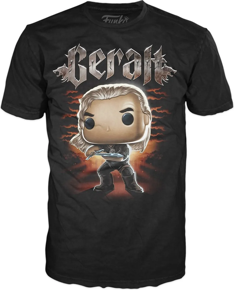 Funko POP! Boxed Tee Geralt Training