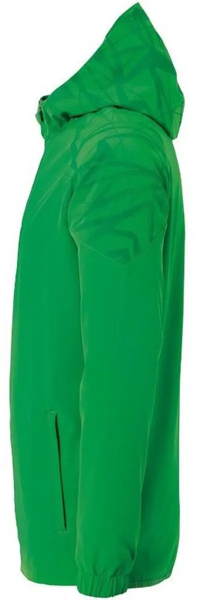Uhlsport Goal 25 Evo Woven Hood Jacket - 3XL - Groen-Lagoon