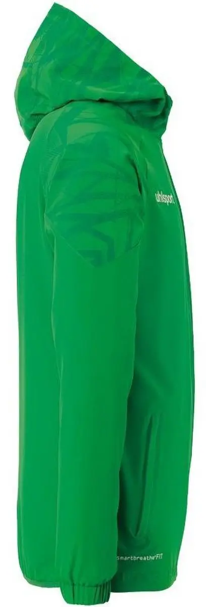 Uhlsport Goal 25 Evo Woven Hood Jacket - 3XL - Groen-Lagoon
