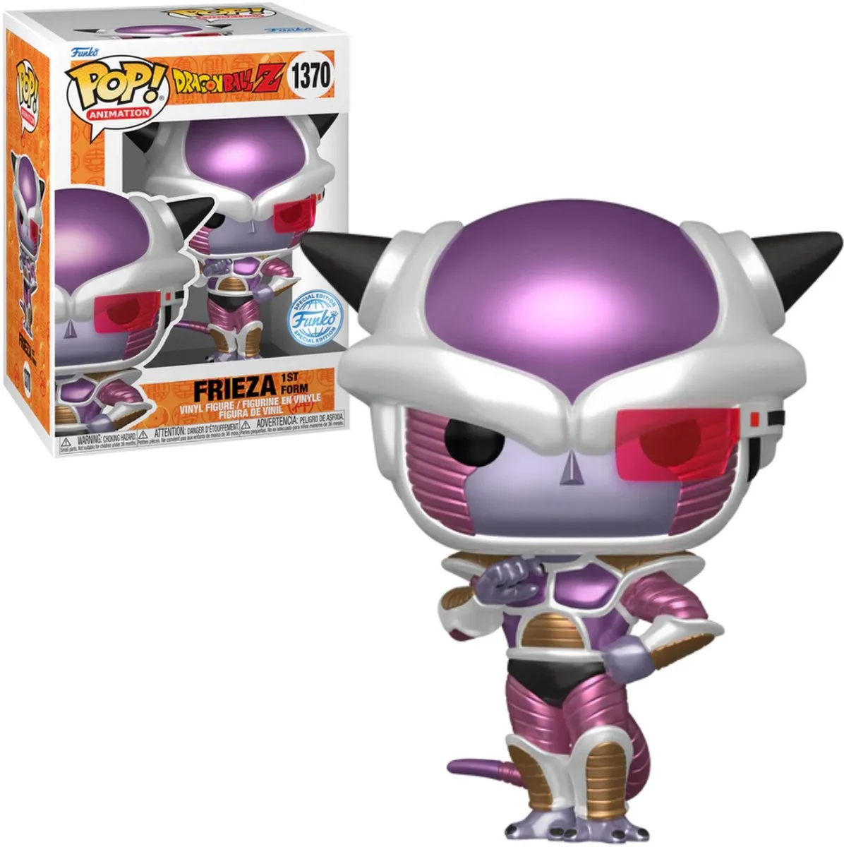 Funko Pop! Dragon Ball Z First Form Frieza Metallic #1370