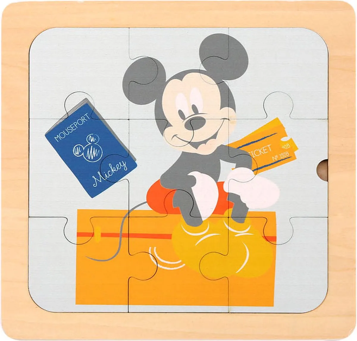 Disney Mickey Mouse Junior Legpuzzel 27 Stuks