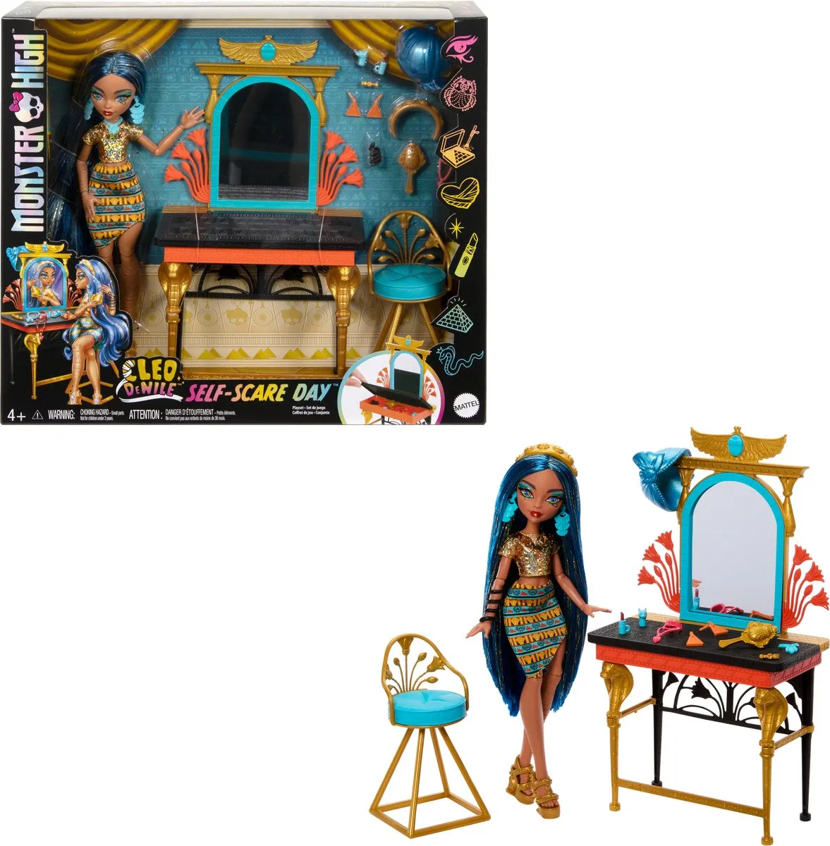 Mattel Monster High Cleo de Nile Pop & Speelset