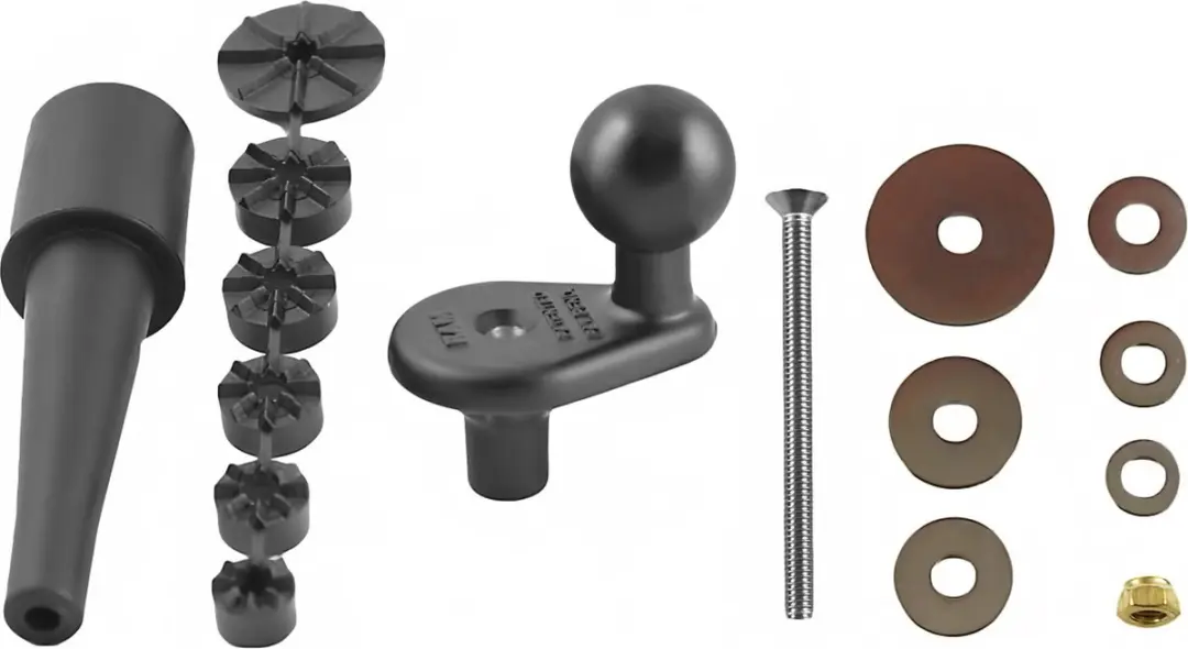 Ram Mounts Vork Base Met 1 Bal -