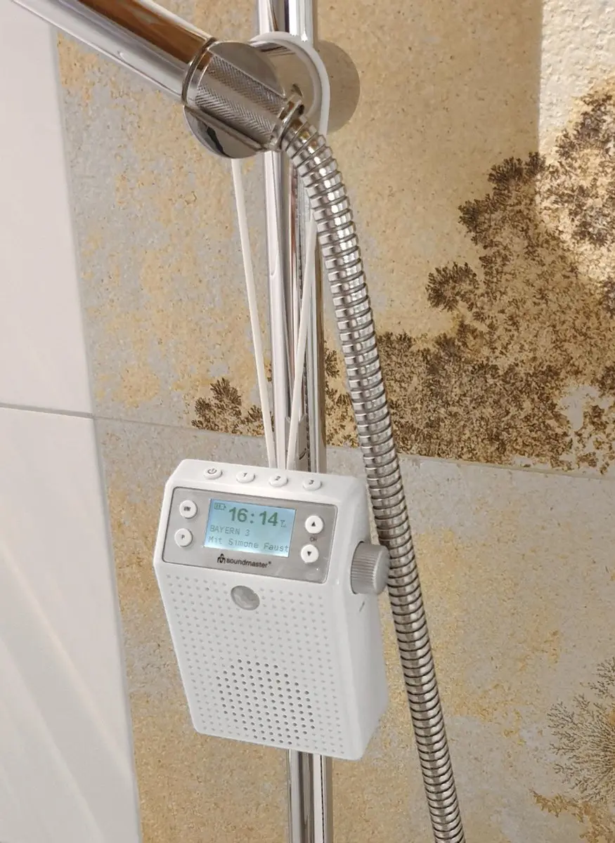 Soundmaster DAB60WE DAB+/FM-radio - Bewegingsdetector - 3W - Wit