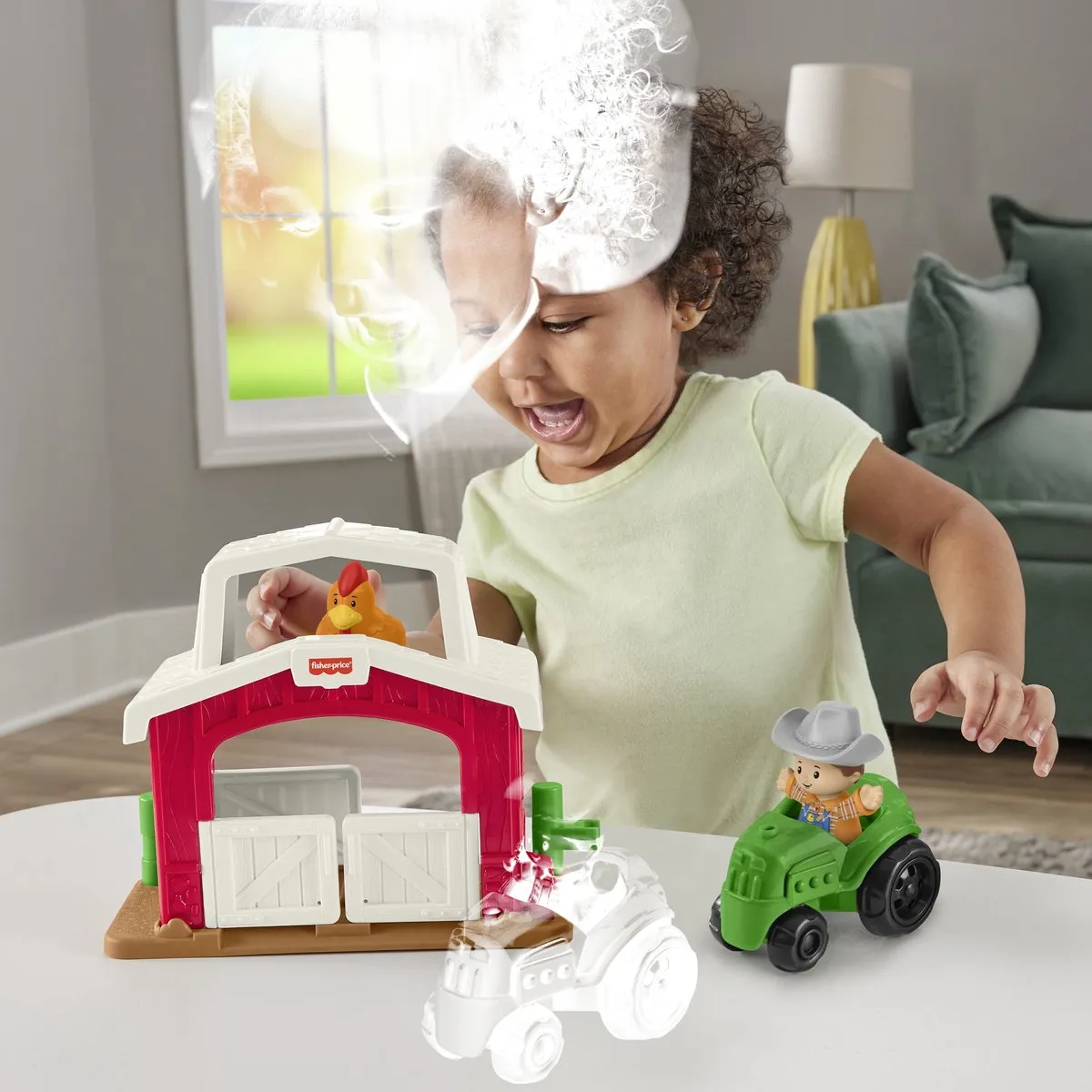 Fisher-Price Little People Around the Farm - Boerderijset HRG28 - Meerkleurig
