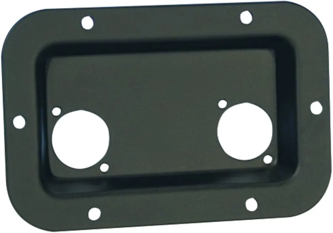 Adam Hall 8708 Inbouwplaat XLR/Speakon