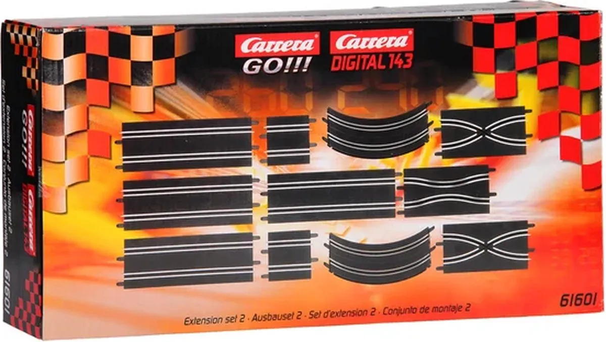 Carrera Go!!! CAR20061601 Uitbouwset - 11 Baandelen - Multi