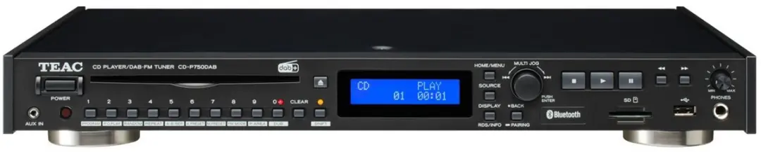 TEAC CD-P750DAB CD-Speler - Zwart