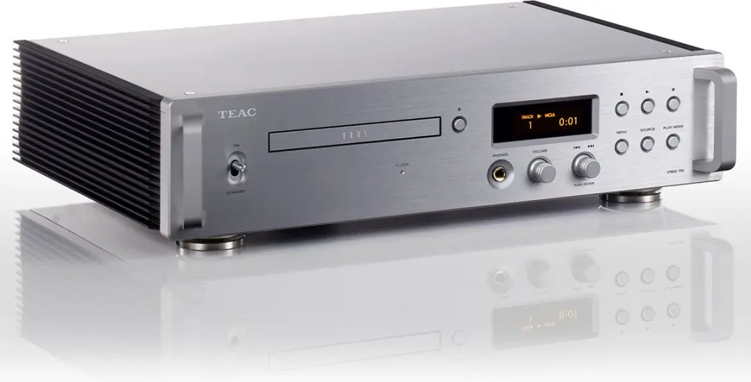 TEAC VRDS-701 CD-speler met VRDS-mechanisme, zilver