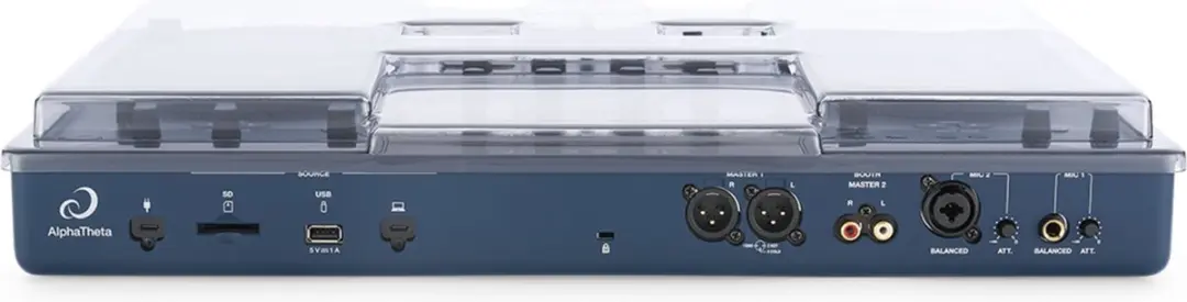 Decksaver AlphaTheta Omnis-Duo Cover - Transparant - afbeelding 3 van 6