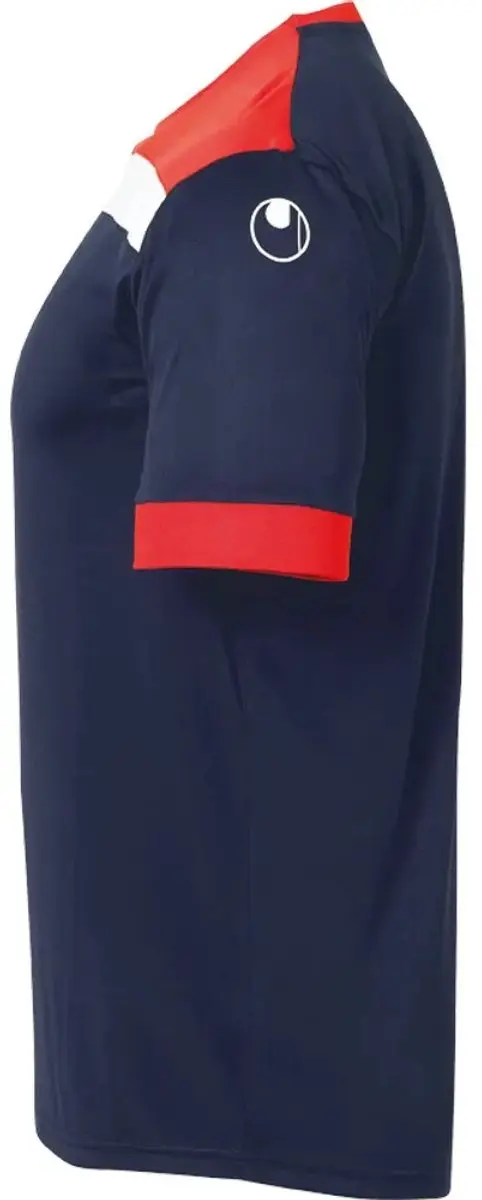 Uhlsport Offense 23 Shirt Kinder - Maat 164 - Marine/Rood/Wit