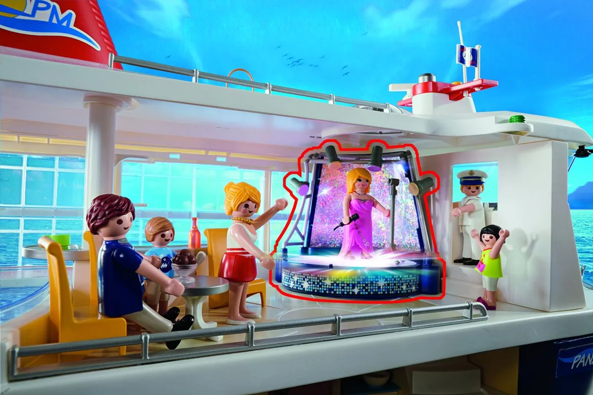 Playmobil Podium met Artieste 6983 - Multicolor - afbeelding 3 van 6