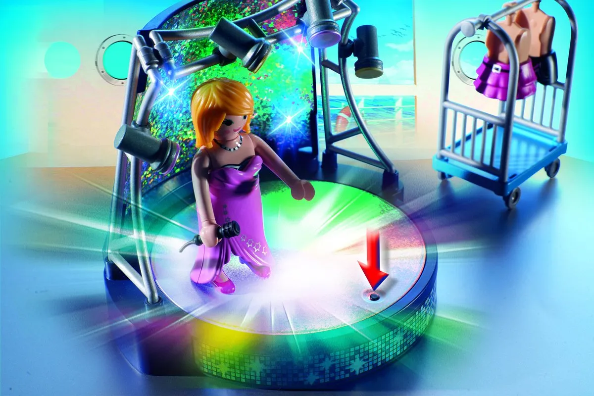 Playmobil Podium met Artieste 6983 - Multicolor - afbeelding 2 van 6