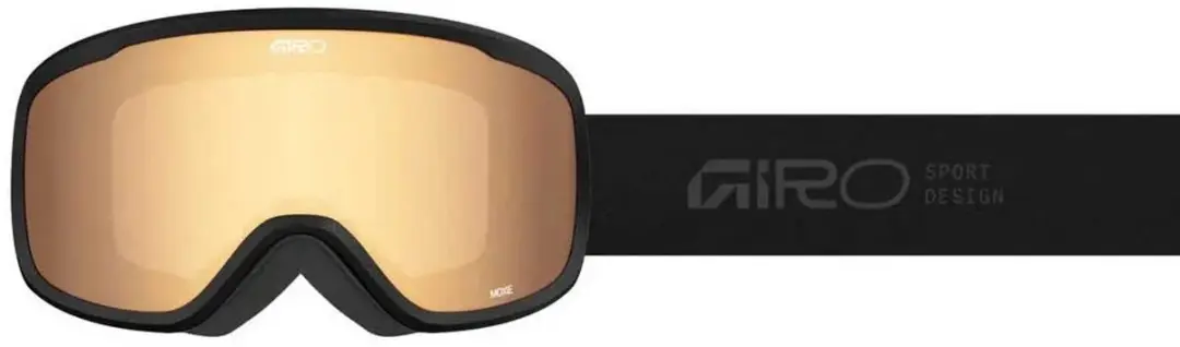 Giro Moxie Stacked Dames Skibril - Zwart/Geel - afbeelding 3 van 4