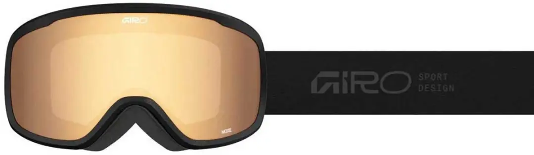 Giro Moxie Stacked Dames Skibril - Zwart/Geel - afbeelding 2 van 4