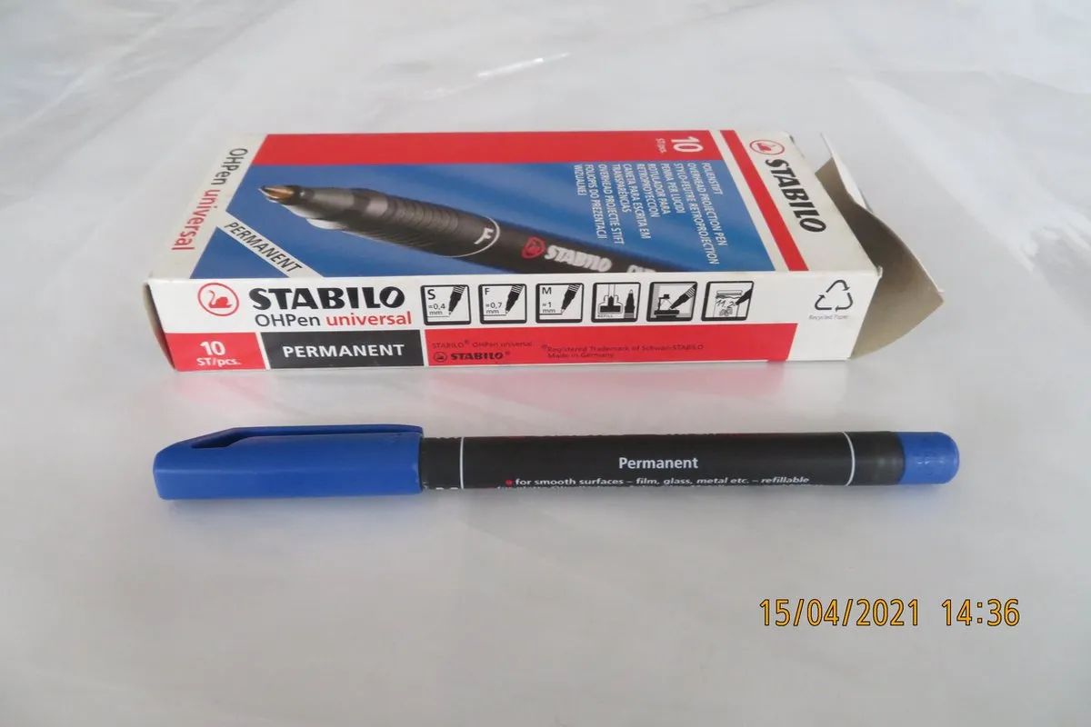 STABILO OHPen Blauw 922643 - 10 Stuks