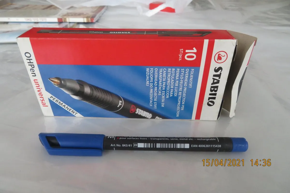 STABILO OHPen Blauw 922643 - 10 Stuks