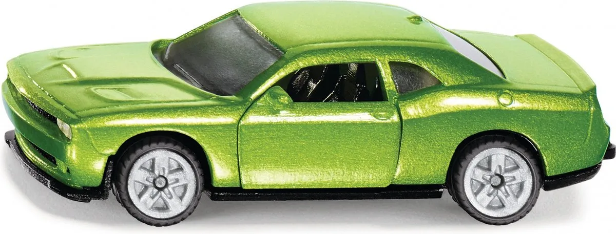 SIKU Dodge Challenger SRT Hellcat 10140800000 - Groen/Zwart