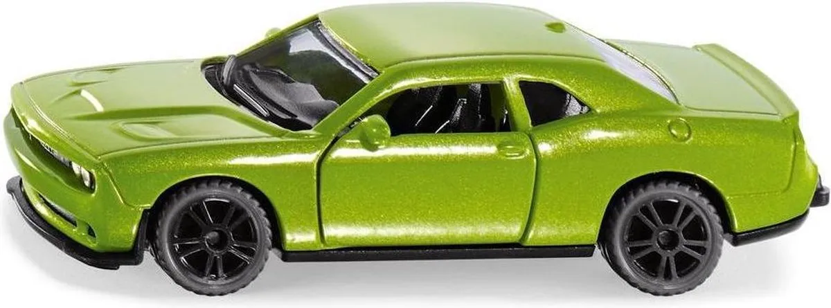 SIKU Dodge Challenger SRT Hellcat 10140800000 - Groen/Zwart