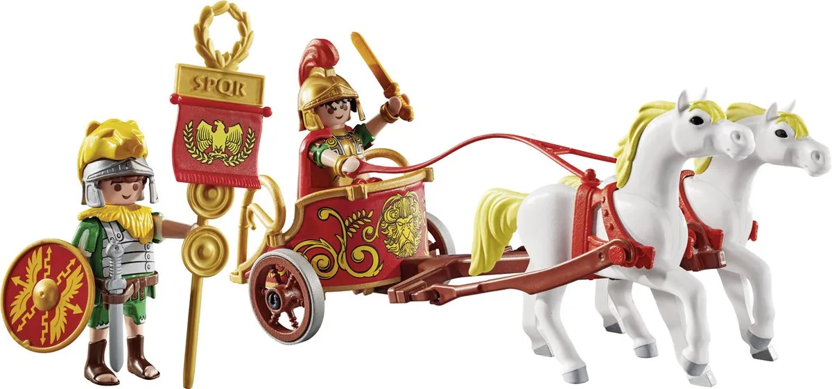 Playmobil Asterix Romeinse Strijdwagen 71543 - Multicolor