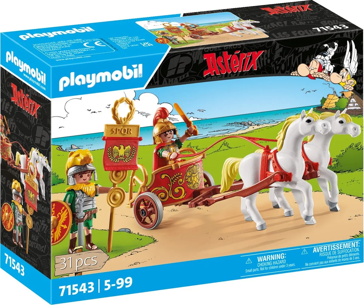 Playmobil Asterix Romeinse Strijdwagen 71543