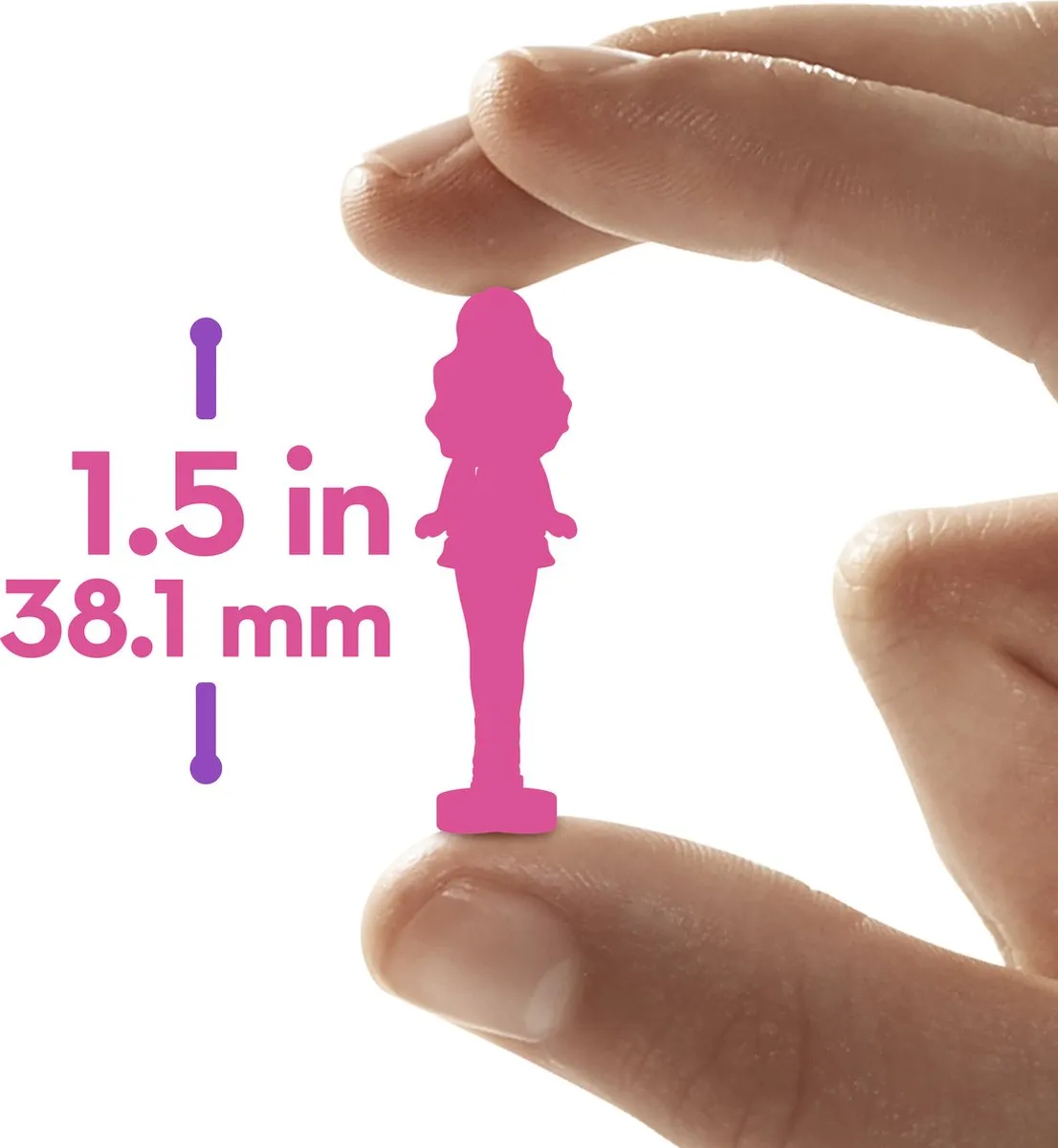 Barbie Mini BarbieLand Pop Reveal HYM26 - Flyin Comin - 3,8 cm