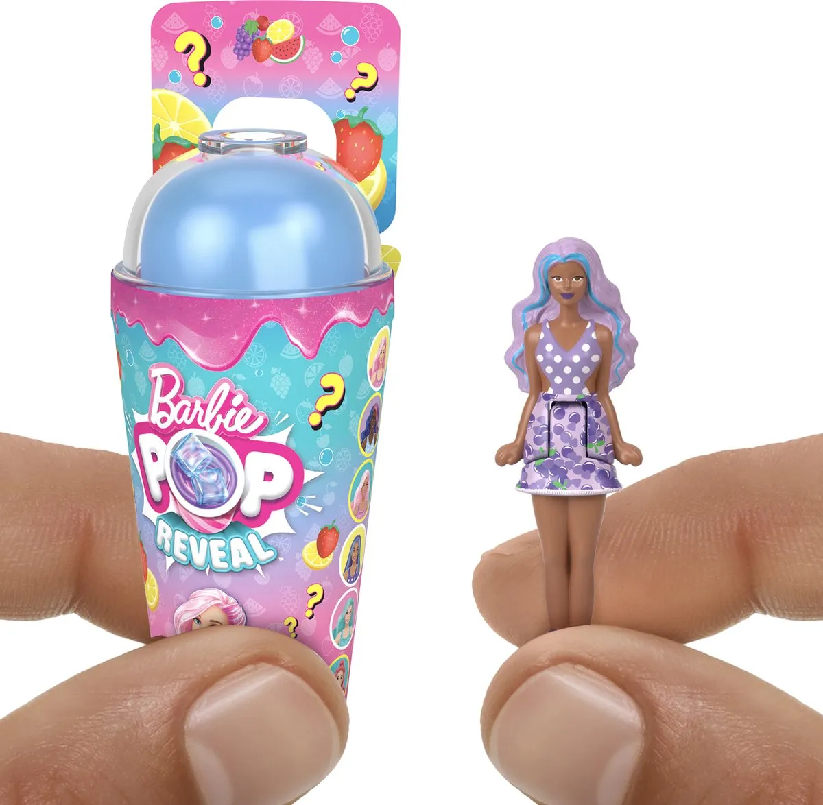 Barbie Mini BarbieLand Pop Reveal HYM26 - Flyin Comin - 3,8 cm