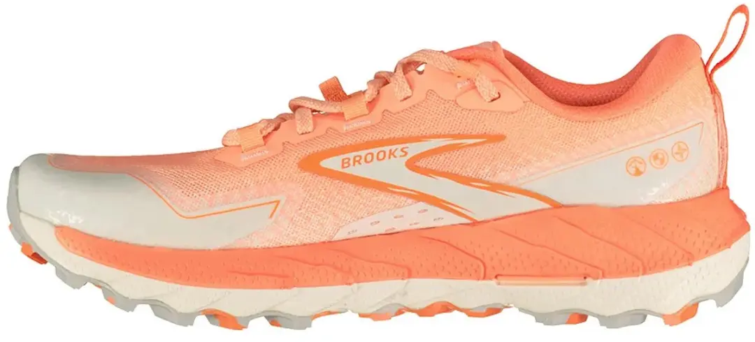 Brooks Cascadia 18 Trailrunningschoenen Dames - 38 - Roze/Off White - afbeelding 3 van 6