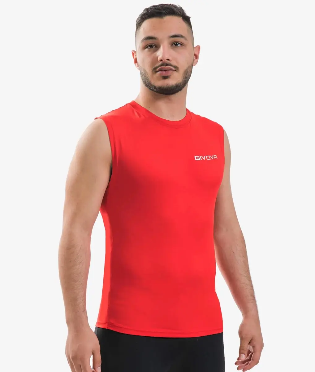 Givova Technical Corpus Elastiek Tanktop - Rood - 2XL - afbeelding 2 van 3