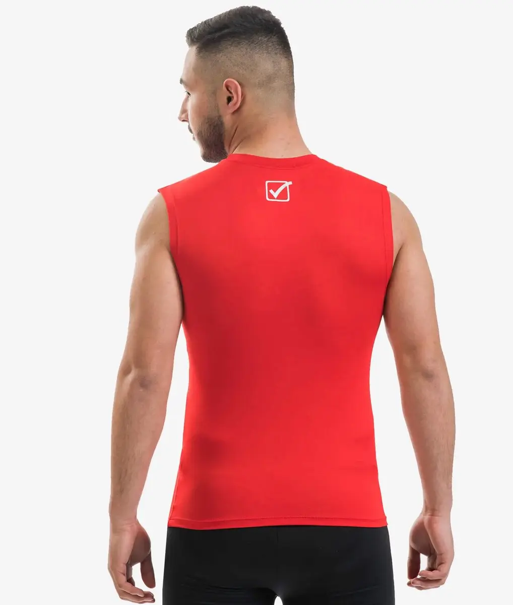Givova Technical Corpus Elastiek Tanktop - Rood - 2XL - afbeelding 3 van 3