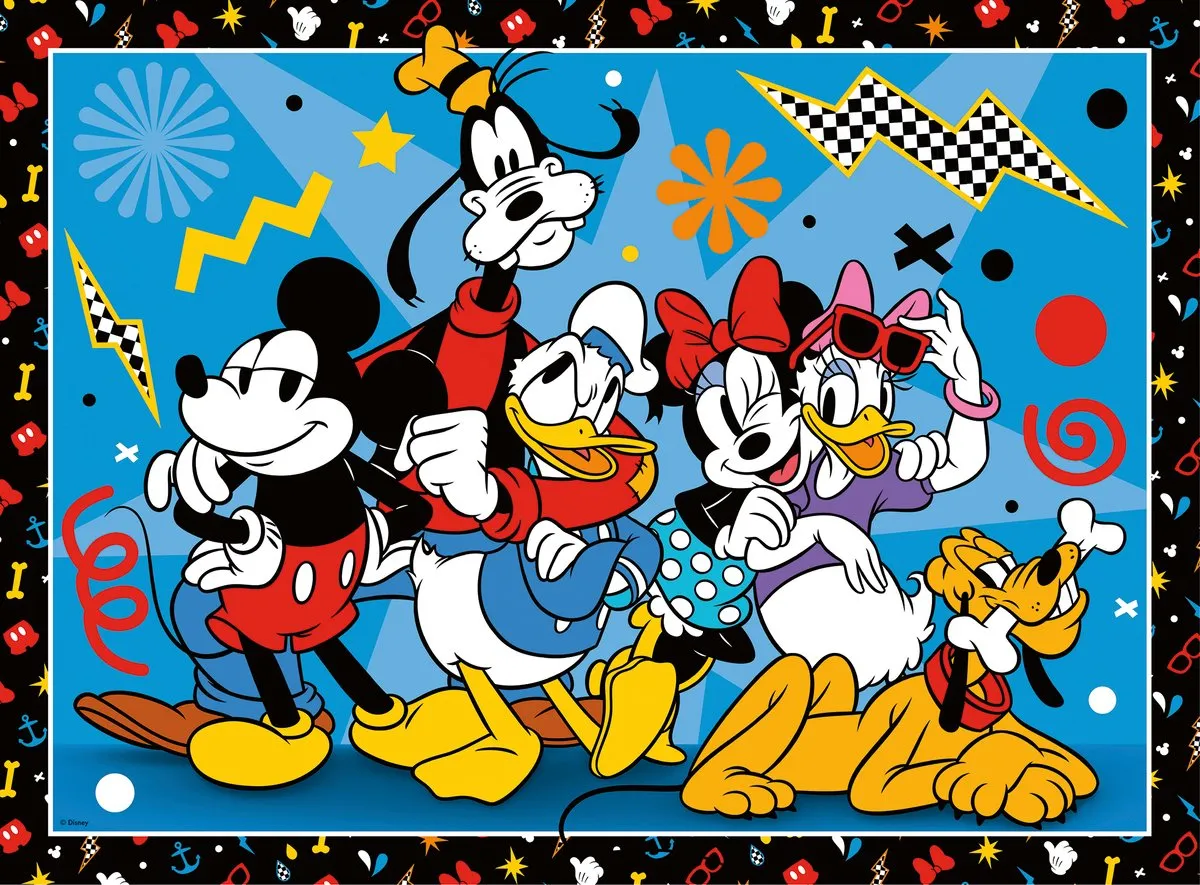 Ravensburger Mickey and Friends Legpuzzel 300 XXL Stukjes - Multicolor