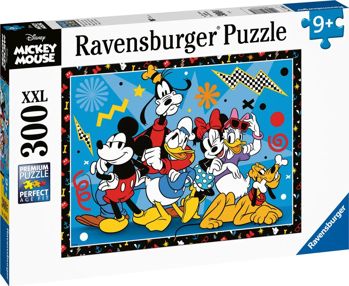 Ravensburger Mickey and Friends Legpuzzel 300 XXL Stukjes - Multicolor
