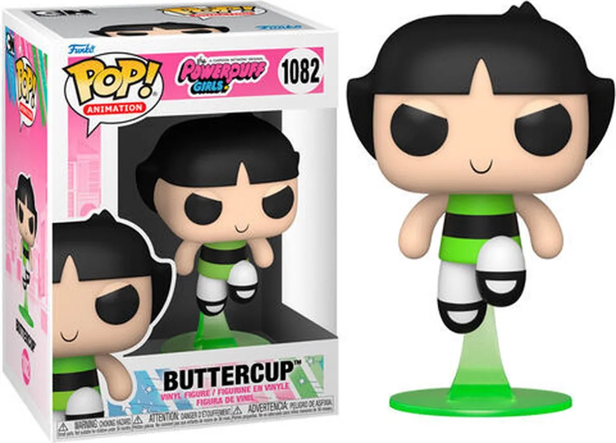Funko Pop! Animation Powerpuff Girls Buttercup - Veelkleurig