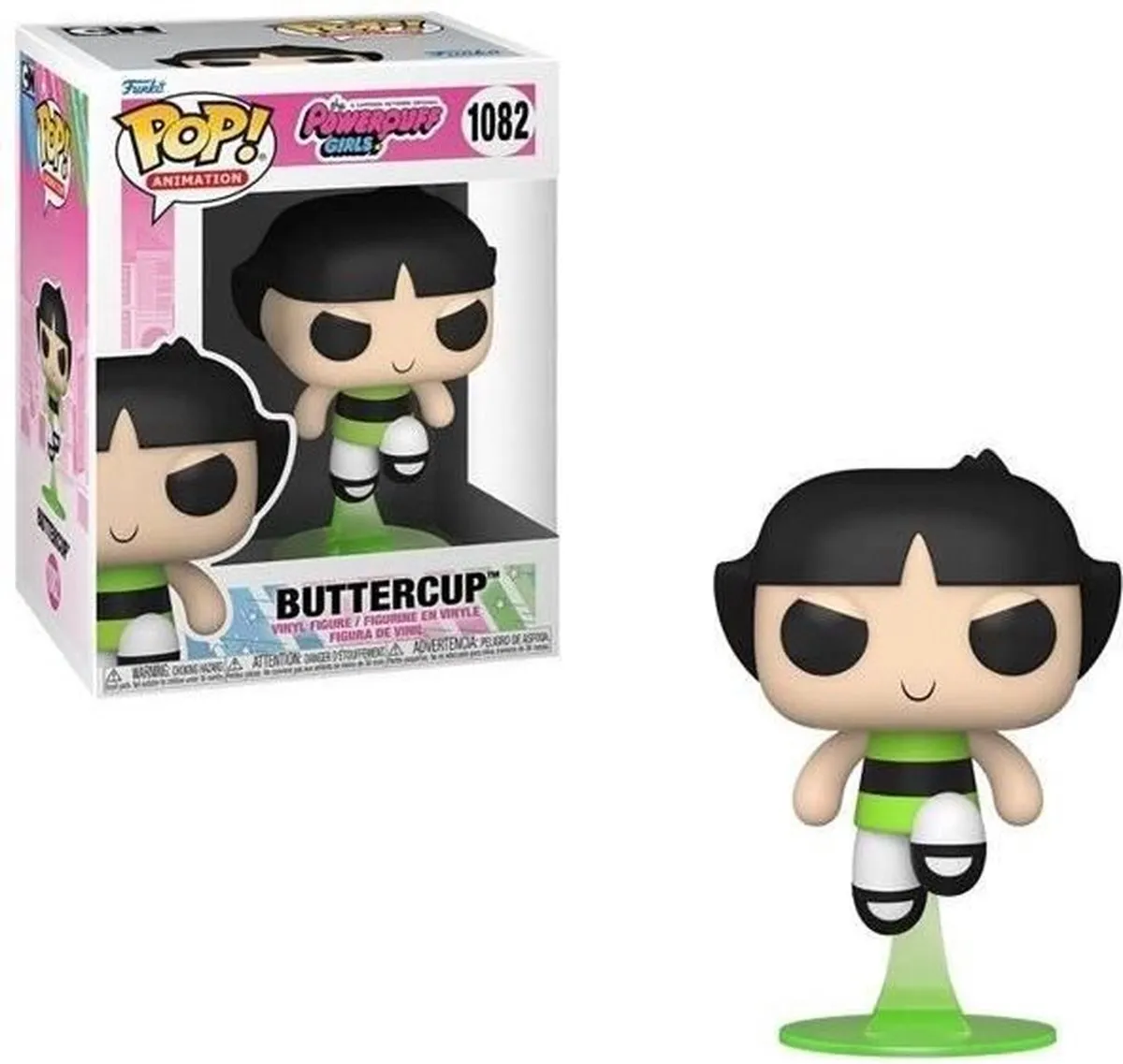 Funko Pop! Animation Powerpuff Girls Buttercup - Veelkleurig