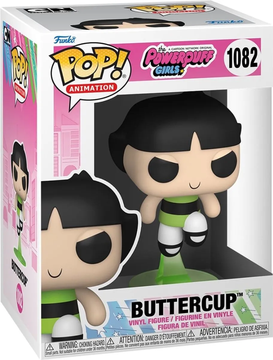 Funko Pop! Animation Powerpuff Girls Buttercup - Veelkleurig