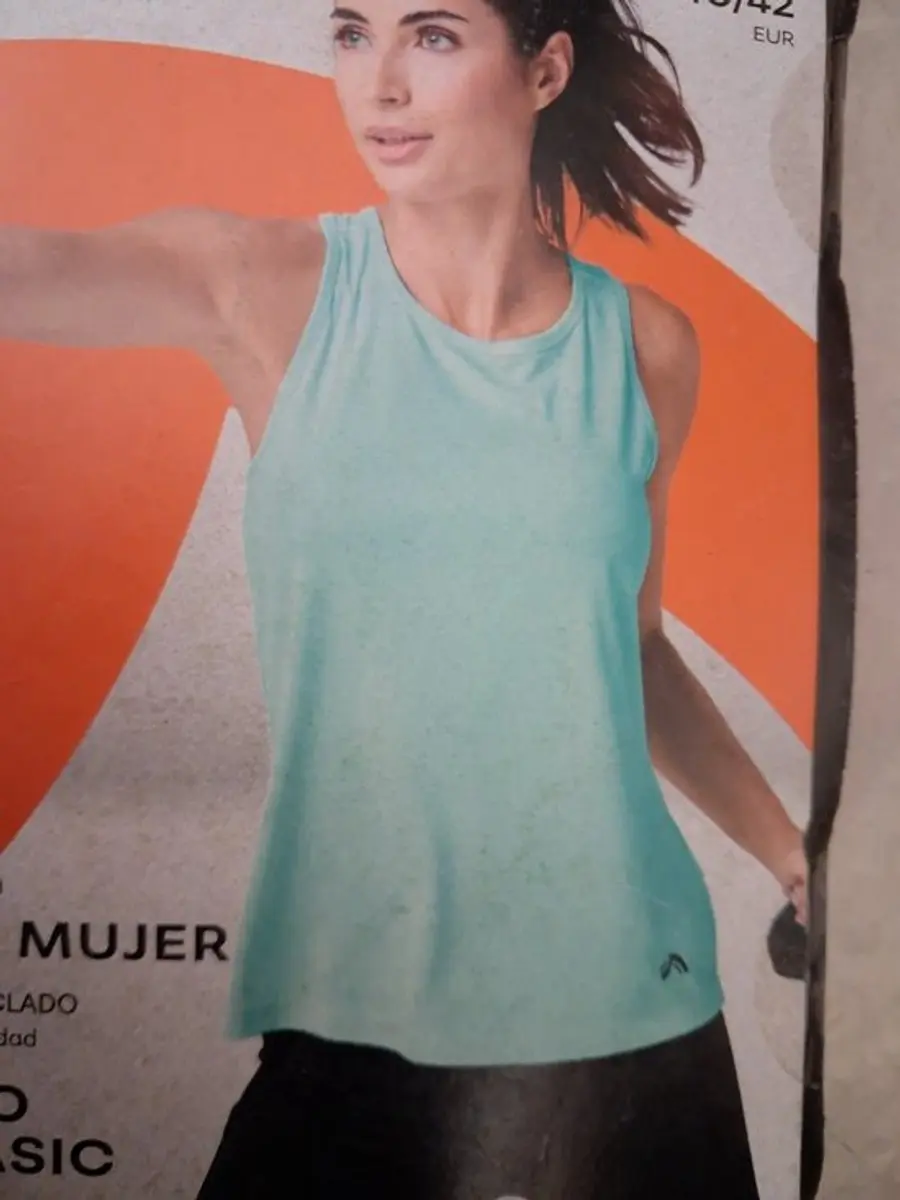 Crivit Dames Sporttop / Mint / Groen / Maat S 36/38