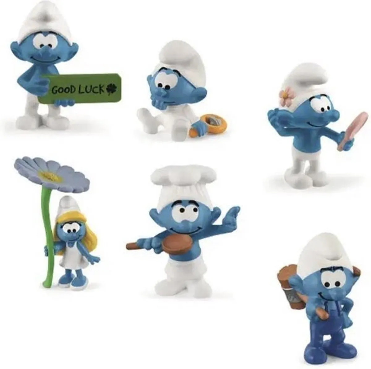 Schleich Smurfen Set 6 Figuren 20921