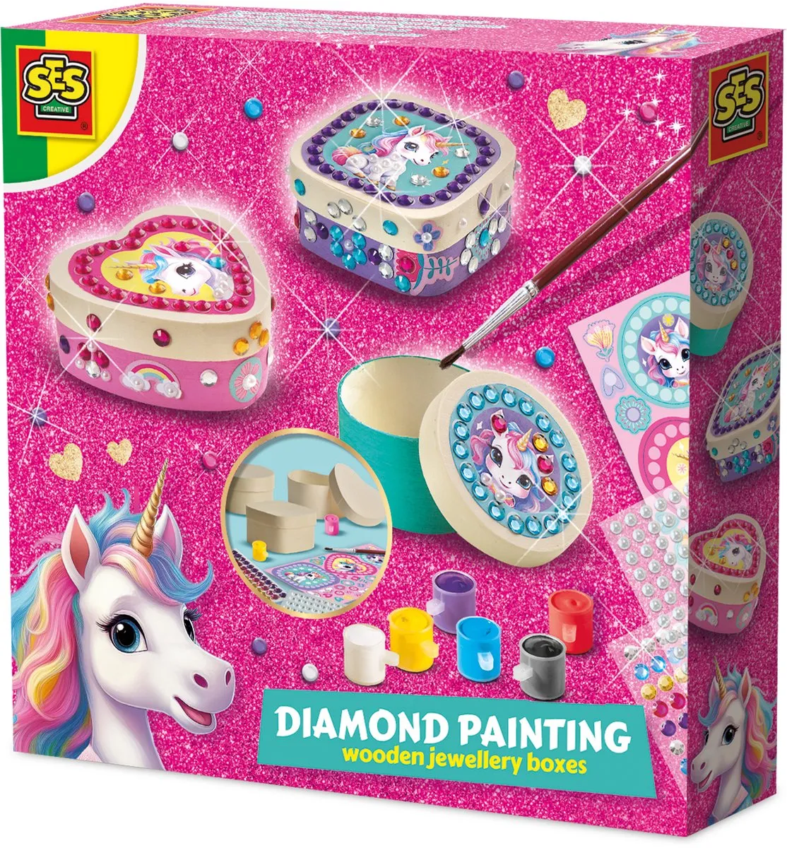 SES Creative Unicorn Diamant Painting