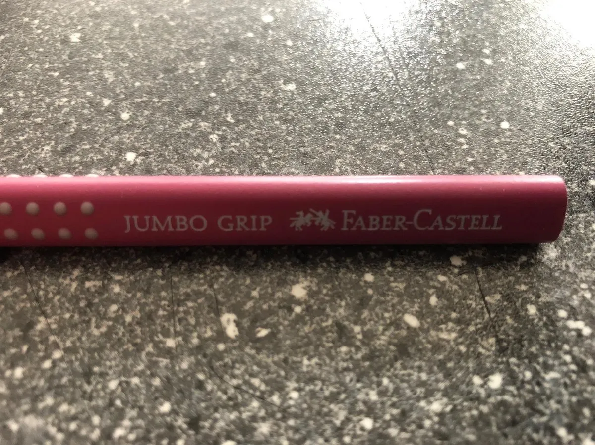 Faber-Castell Jumbo GRIP Potlood 1cm - Middelpaars